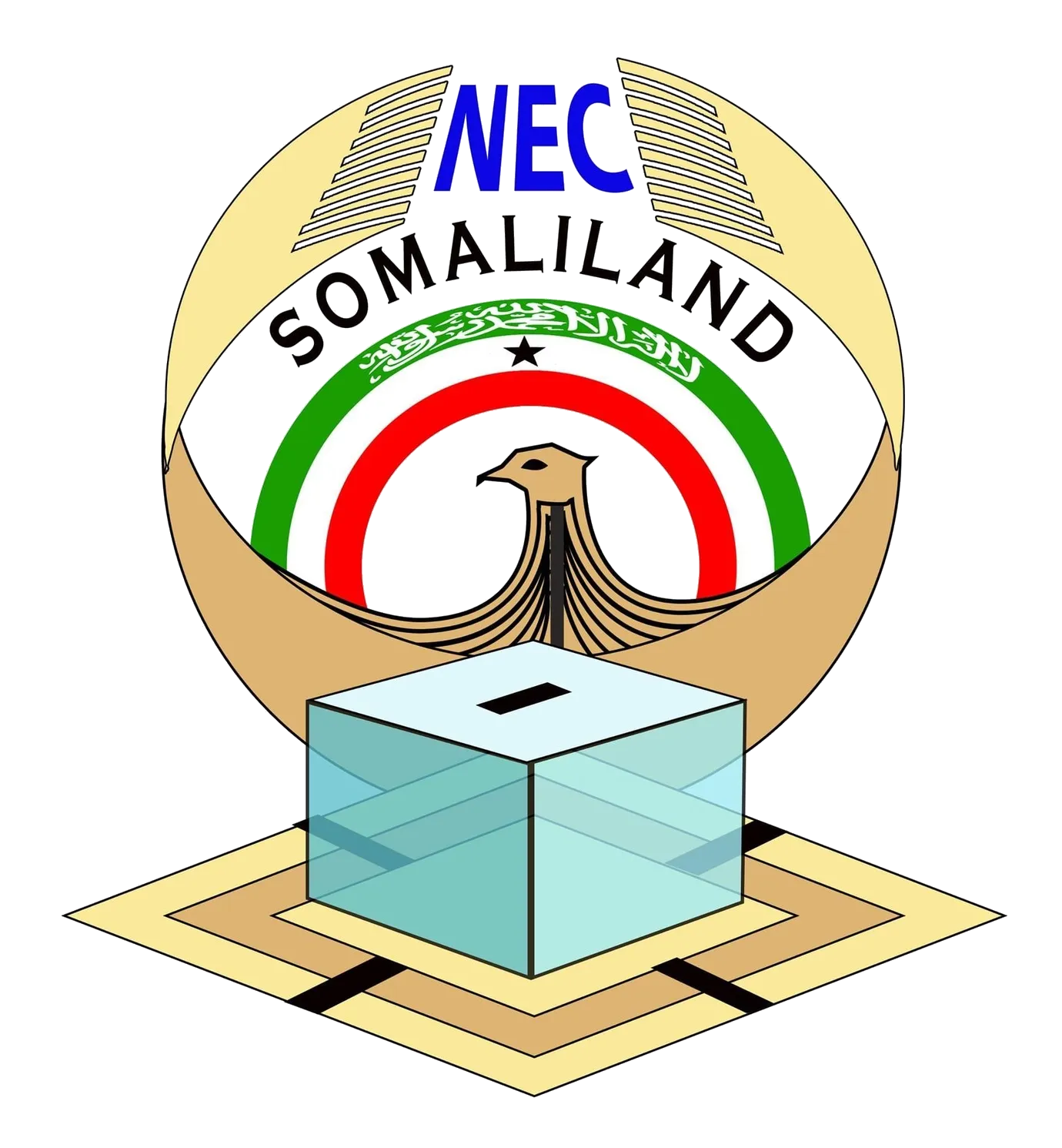 66b9a9fadbc84d396c4044fb logo of somaliland national electoral commission